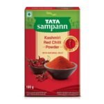 Tata Sampann Kashmiri Red Chilli Powder with Natural Oils Kashmiri Lal Mirch Powder